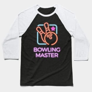 Bowling Master Baseball T-Shirt